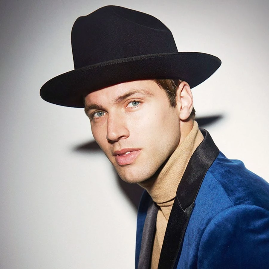 Bailey Architect Fur Felt Cattleman Western Hat - Black 5 Bailey Architect Fur Felt Cattleman Western Hat - Black - Image 3