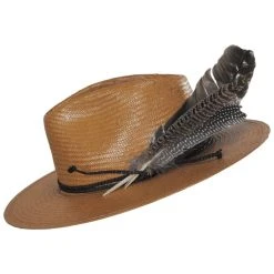 Stetson Juno Shantung Straw Fedora Hat 6 Stetson Juno Shantung Straw Fedora Hat -Brixton Hats shop 437537