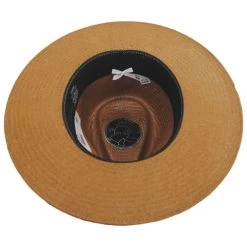 Stetson Juno Shantung Straw Fedora Hat 7 Stetson Juno Shantung Straw Fedora Hat -Brixton Hats shop 437540