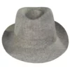 Stetson Linen Herringbone Trilby Fedora Hat -Brixton Hats shop 440016