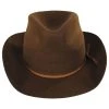 Brixton Hats Duke Wool Felt Cowboy Hat - Coffee -Brixton Hats shop 440240