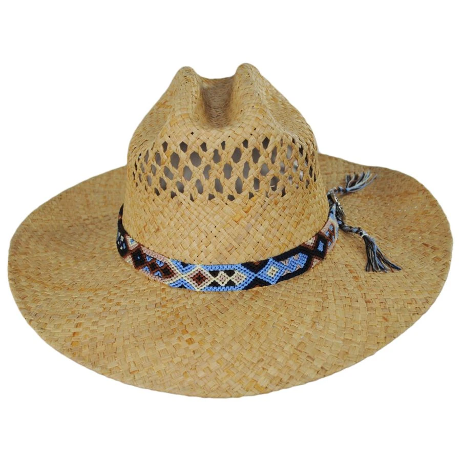 EDDY & BROS Dylen Toyo Straw Western Hat 3 EDDY & BROS Dylen Toyo Straw Western Hat