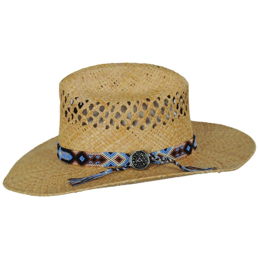 EDDY & BROS Dylen Toyo Straw Western Hat 4 EDDY & BROS Dylen Toyo Straw Western Hat - Image 2