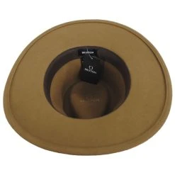 Brixton Hats Messer Wool Felt Western Fedora Hat - Bronze -Brixton Hats shop 441743