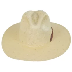 Bailey Imlay Knotted Shantung Straw Fedora Hat