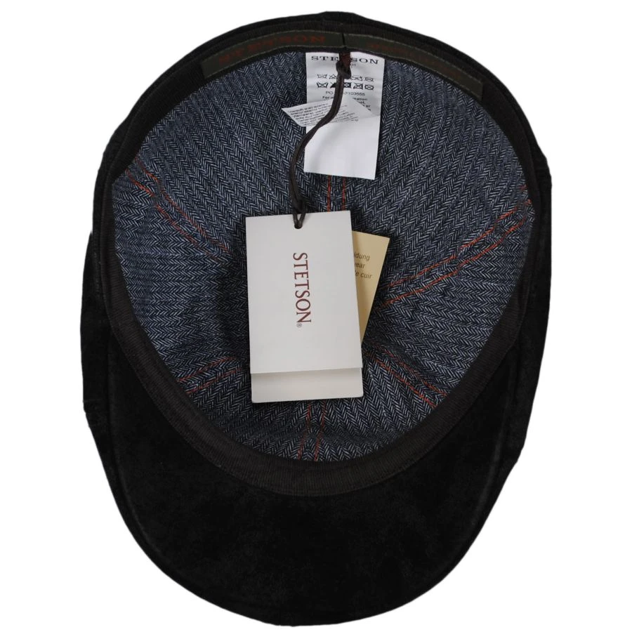 Stetson Distressed Leather Pub Ivy Cap 5 Stetson Distressed Leather Pub Ivy Cap - Image 3