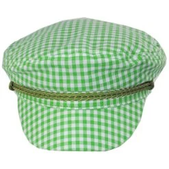 Brixton Hats Ashland Gingham Plaid Fiddler Cap