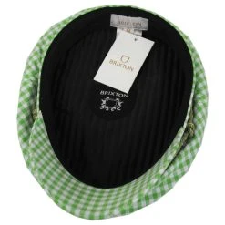Brixton Hats Ashland Gingham Plaid Fiddler Cap 7 Brixton Hats Ashland Gingham Plaid Fiddler Cap -Brixton Hats shop 442497