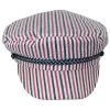 Brixton Hats Ashland Seersucker Stripe Fiddler Cap - Red/White/Blue 1 Brixton Hats Ashland Seersucker Stripe Fiddler Cap - Red/White/Blue -Brixton Hats shop 442527