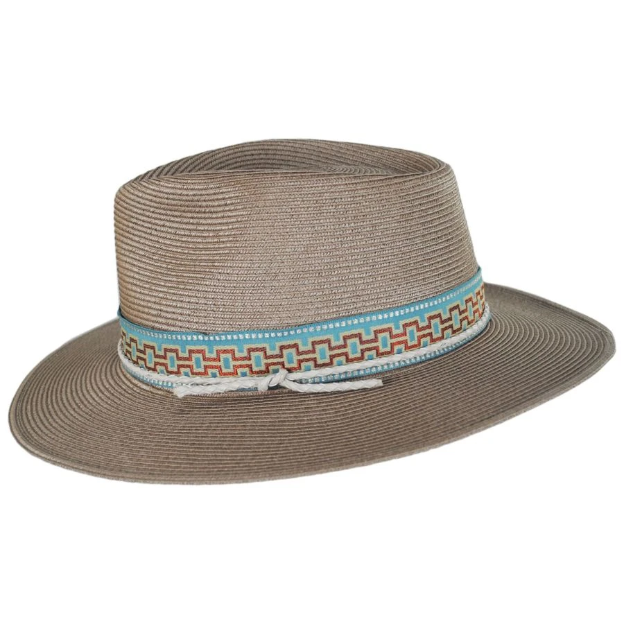 Goorin Bros Marcos Braided Straw Fedora Hat 4 Goorin Bros Marcos Braided Straw Fedora Hat - Image 2