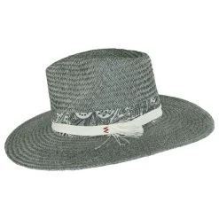 Goorin Bros Boa Vida Palm Straw Fedora Hat -Brixton Hats shop 442986