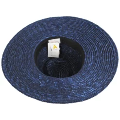 Brixton Hats Joanna Wheat Straw Fedora Hat - Blue 7 Brixton Hats Joanna Wheat Straw Fedora Hat - Blue -Brixton Hats shop 443286