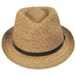 Tommy Bahama Bemaraha Raffia Straw Stingy Brim Fedora Hat