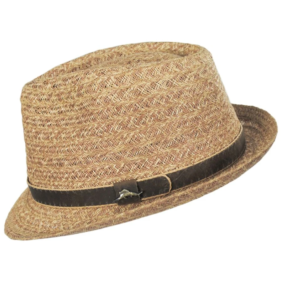 Tommy Bahama Bemaraha Raffia Straw Stingy Brim Fedora Hat 4 Tommy Bahama Bemaraha Raffia Straw Stingy Brim Fedora Hat - Image 2