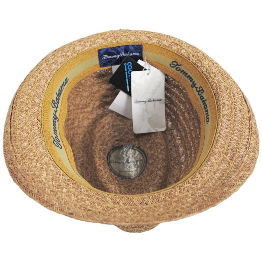 Tommy Bahama Bemaraha Raffia Straw Stingy Brim Fedora Hat 5 Tommy Bahama Bemaraha Raffia Straw Stingy Brim Fedora Hat - Image 3