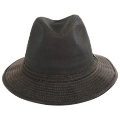 Stetson Gulf Bio-Wash Twill Safari Fedora Hat