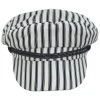 Brixton Hats Ashland Stripe Fiddler Cap -Brixton Hats shop 446945
