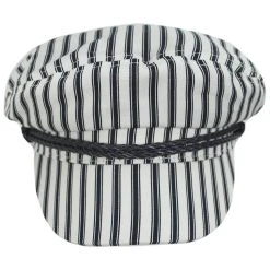 Brixton Hats Ashland Stripe Fiddler Cap