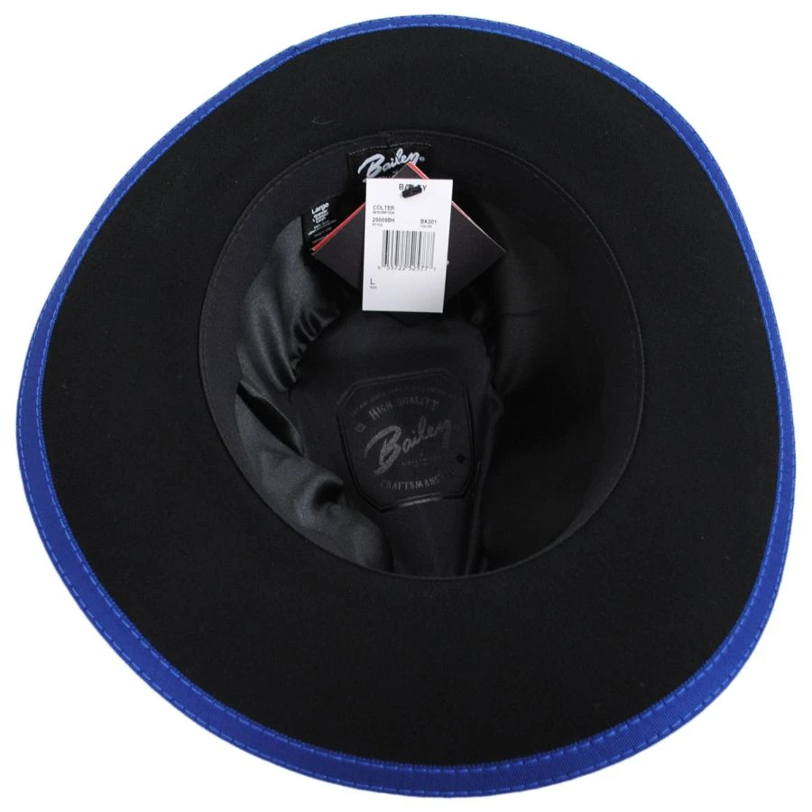 Bailey Colter Elite Merino Wool Felt Fedora Hat 5 Bailey Colter Elite Merino Wool Felt Fedora Hat - Image 3