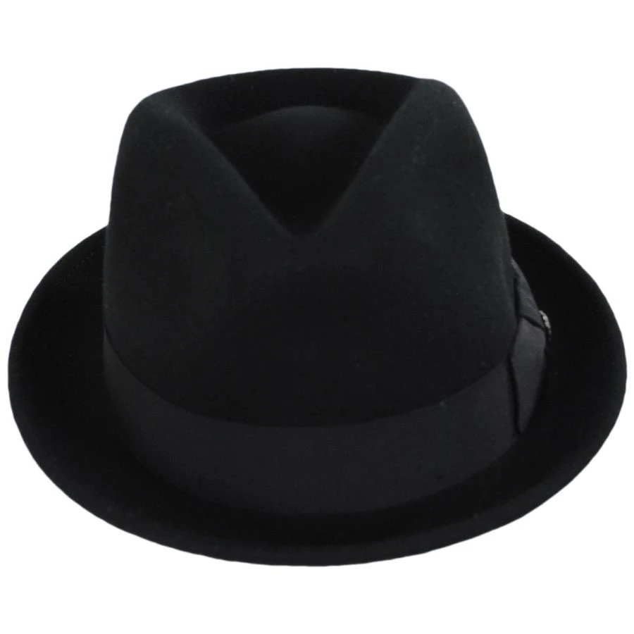 BIGALLI Roma Wool Felt Fedora Hat 3 BIGALLI Roma Wool Felt Fedora Hat