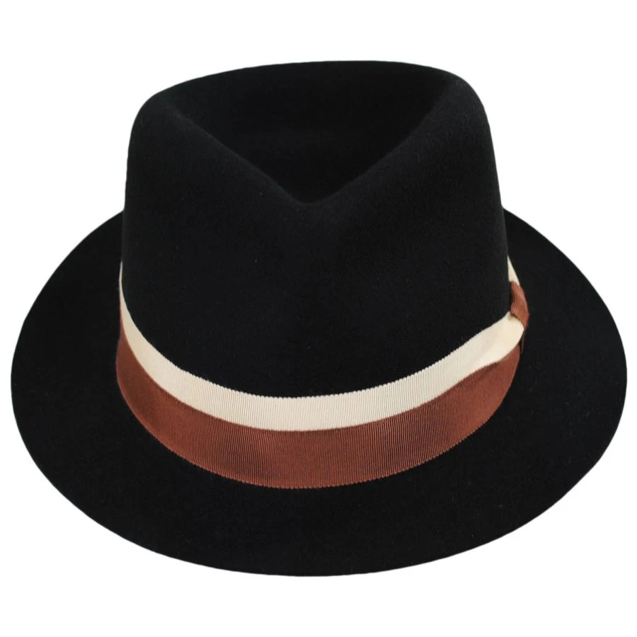 Goorin Bros Wheeler Wool Felt Fedora Hat 3 Goorin Bros Wheeler Wool Felt Fedora Hat