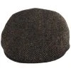 City Sport Caps Herringbone Harris Tweed Wool Ivy Cap -Brixton Hats shop 453443