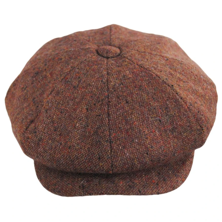 Jaxon & James Hillcourt Donegal Tweed Wool Newsboy Cap 3 Jaxon & James Hillcourt Donegal Tweed Wool Newsboy Cap
