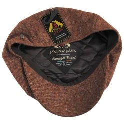 Jaxon & James Hillcourt Donegal Tweed Wool Newsboy Cap 7 Jaxon & James Hillcourt Donegal Tweed Wool Newsboy Cap -Brixton Hats shop 453602