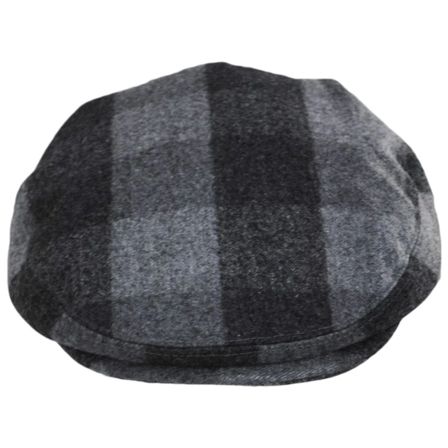 Baskerville Hat Company Basset Wool Check Ivy Cap 3 Baskerville Hat Company Basset Wool Check Ivy Cap