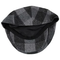 Baskerville Hat Company Basset Wool Check Ivy Cap 7 Baskerville Hat Company Basset Wool Check Ivy Cap -Brixton Hats shop 453737
