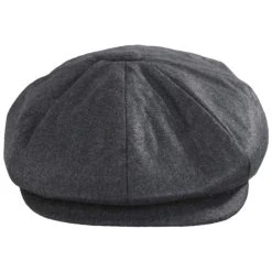 Baskerville Hat Company Vauxhall Wool Poplin Newsboy Cap