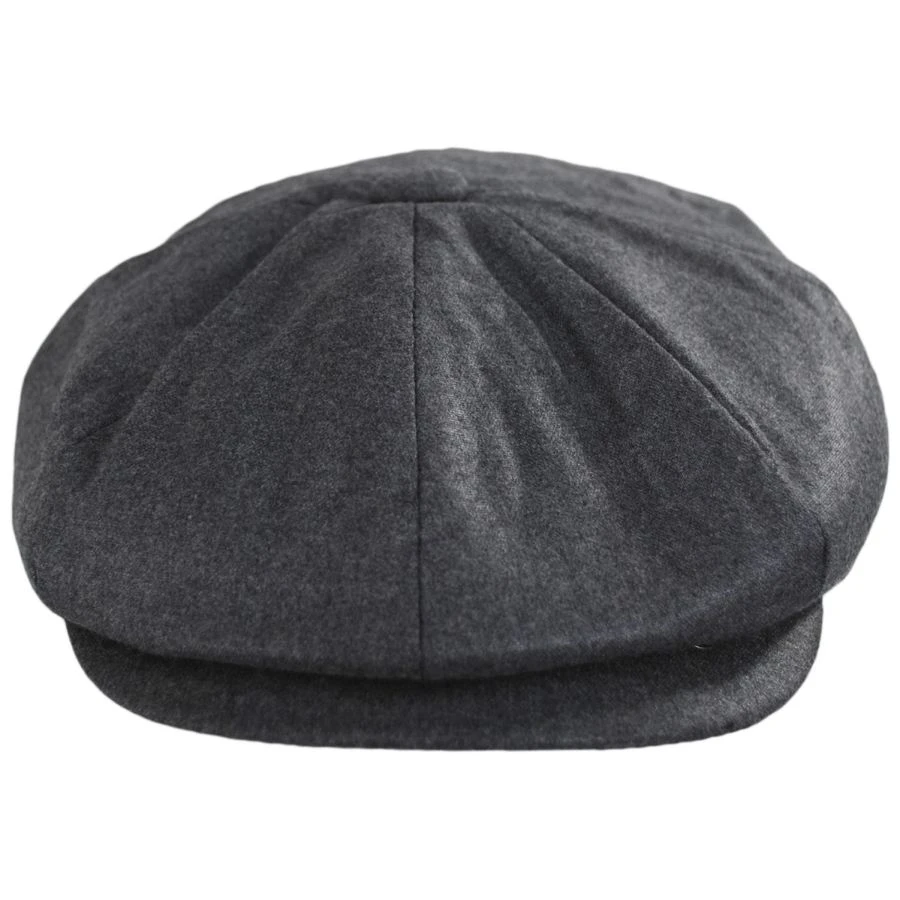 Baskerville Hat Company Vauxhall Wool Poplin Newsboy Cap 3 Baskerville Hat Company Vauxhall Wool Poplin Newsboy Cap