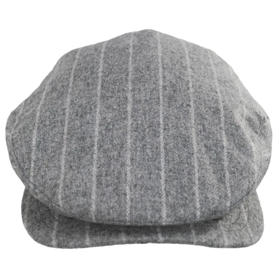 Baskerville Hat Company Adelphi Wool Pinstripe Square Bill Ivy Cap 3 Baskerville Hat Company Adelphi Wool Pinstripe Square Bill Ivy Cap
