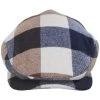 Baskerville Hat Company Austen Wool Check Square Bill Ivy Cap -Brixton Hats shop 454458