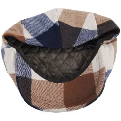 Baskerville Hat Company Austen Wool Check Square Bill Ivy Cap 7 Baskerville Hat Company Austen Wool Check Square Bill Ivy Cap -Brixton Hats shop 454464