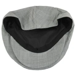 Baskerville Hat Company Benedict Wool Glenplaid Ivy Cap -Brixton Hats shop 455031