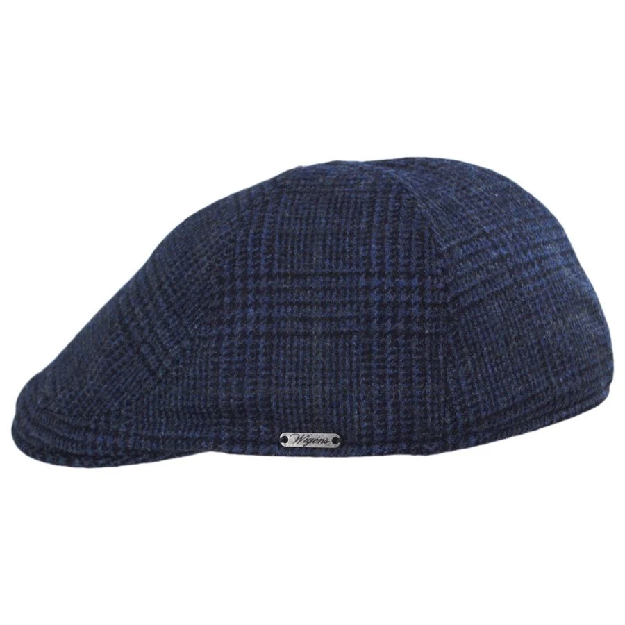 Wigens Caps Royal Lambswool Glen Plaid Pub Cap 4 Wigens Caps Royal Lambswool Glen Plaid Pub Cap - Image 2