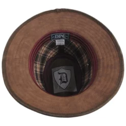 Dorfman-Pacific Cobra Vegan Leather Safari Fedora Hat 7 Dorfman-Pacific Cobra Vegan Leather Safari Fedora Hat -Brixton Hats shop 455726