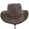 Dorfman-Pacific Buster Vegan Leather Outback Hat 1 Dorfman-Pacific Buster Vegan Leather Outback Hat -Brixton Hats shop 455747