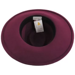Brixton Hats Joanna Packable Wool Felt Fedora Hat - Wine 7 Brixton Hats Joanna Packable Wool Felt Fedora Hat - Wine -Brixton Hats shop 455952