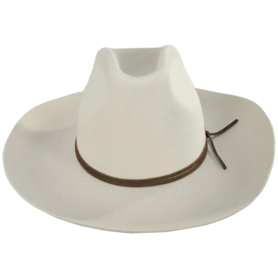 Brixton Hats Sedona Reserve Wool Felt Cowboy Hat - Off White 3 Brixton Hats Sedona Reserve Wool Felt Cowboy Hat - Off White