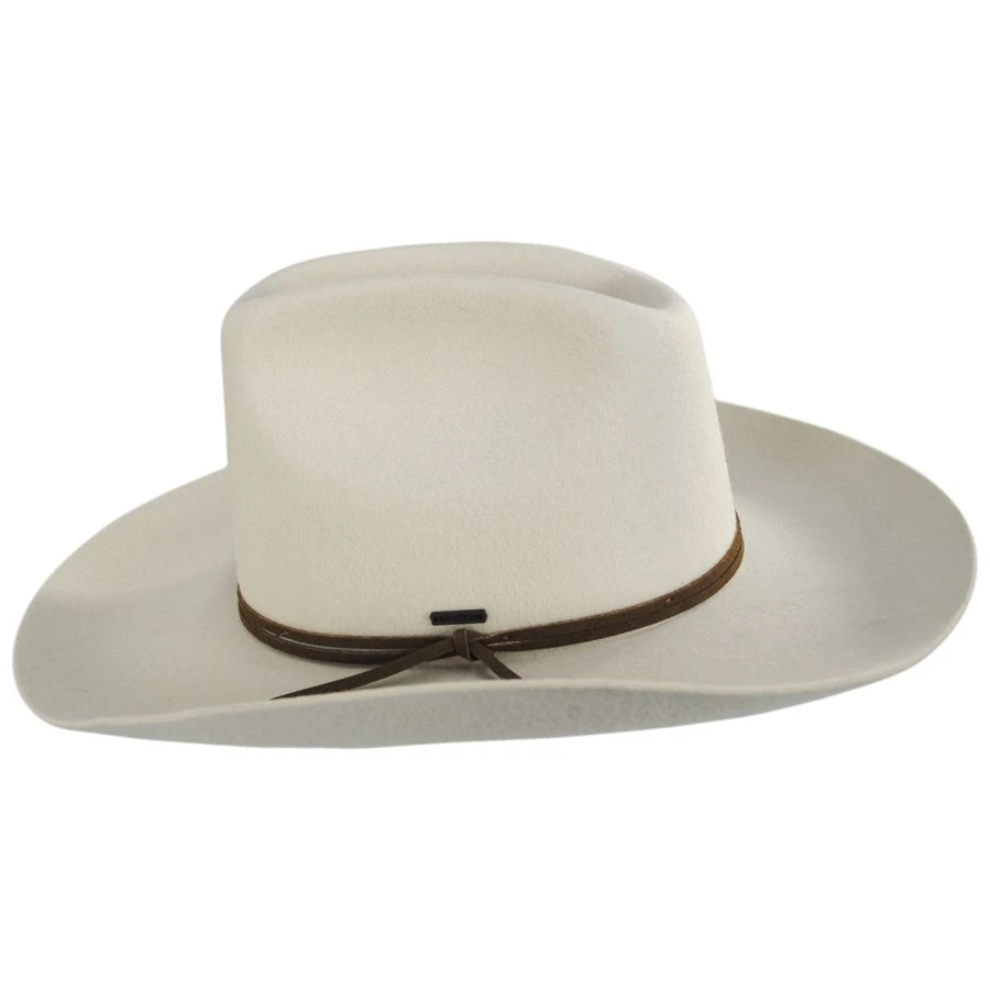 Brixton Hats Sedona Reserve Wool Felt Cowboy Hat - Off White 4 Brixton Hats Sedona Reserve Wool Felt Cowboy Hat - Off White - Image 2