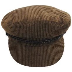 Brixton Hats Ashland Corduroy Fiddler's Cap - Desert