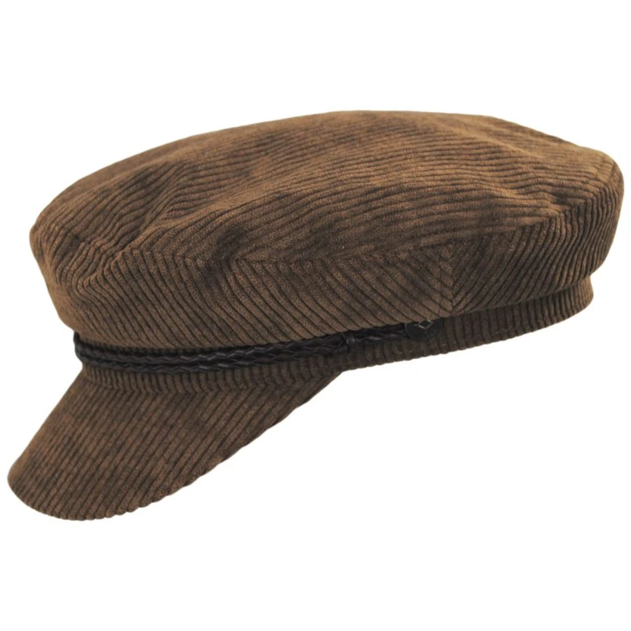 Brixton Hats Ashland Corduroy Fiddler's Cap - Desert 4 Brixton Hats Ashland Corduroy Fiddler's Cap - Desert - Image 2