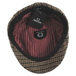 Brixton Hats Hooligan Houndstooth Plaid Ivy Cap - Olive/Brown 7 Brixton Hats Hooligan Houndstooth Plaid Ivy Cap - Olive/Brown -Brixton Hats shop 458154
