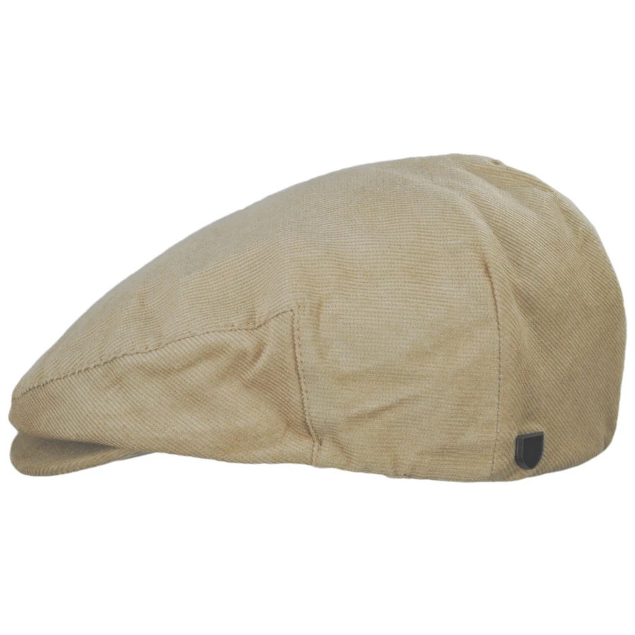 Brixton Hats Hooligan Cotton Pinwale Corduroy Ivy Cap - Sand 4 Brixton Hats Hooligan Cotton Pinwale Corduroy Ivy Cap - Sand - Image 2