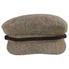 Brixton Hats Herringbone Wool Blend Fiddler Cap -Brixton Hats shop 460802