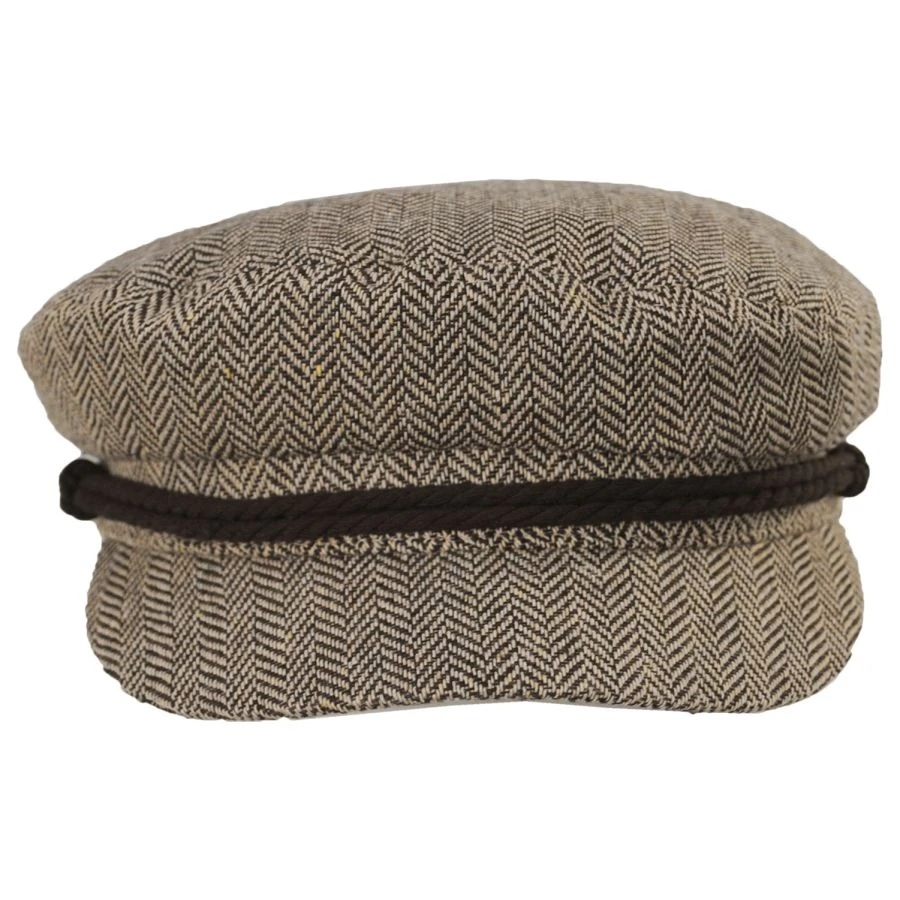 Brixton Hats Herringbone Wool Blend Fiddler Cap 3 Brixton Hats Herringbone Wool Blend Fiddler Cap