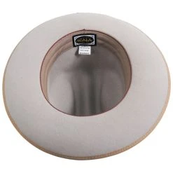 Scala Zamora Wool Felt Cattleman Western Hat - Silverbelly -Brixton Hats shop 460892