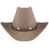 Bollman Hat Company Heritage Collection 1980s Urban Wool Felt Western Hat -Brixton Hats shop 461675